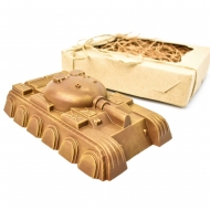 Большой шоколадный танк 15,1 x 10,1 x 4,1 см (205)