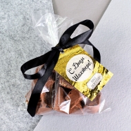 Ломаный шоколад в пакетике с логотипом
