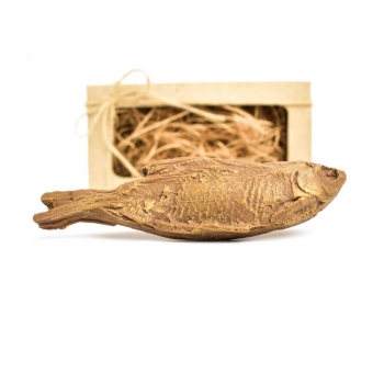 Шоколадная Рыба-вобла, 60 гр, крафт 19х10 см, арт 181		 					