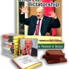 Шоколад с фотографиями и цитатами Лукашенко